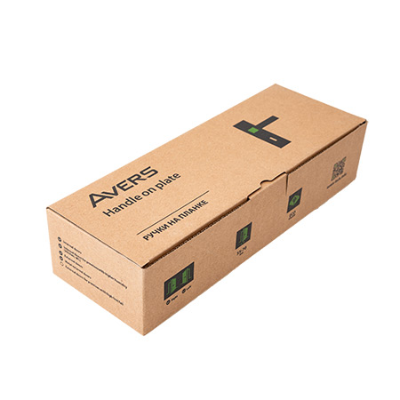 Ручки на планке Avers HP-85.0423-BLM