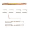Ручки дверные Avers H-0203-INOX/201