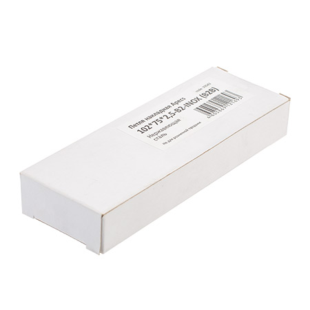 Петля накладная Apecs 102*75*2,5-B2-INOX-BLM (B2B)