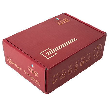 Ручки дверные Code Deco Rock H-30190-S-BLM