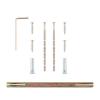 Ручки на планке Apecs HP-85.2703-INOX/304-GRDM