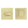 Фиксатор Vela Prima WC-Quadro-MSG (французское матовое золото)
