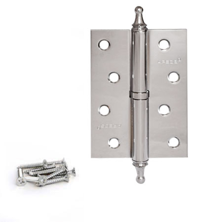 Петля врезная Apecs 100*70-F-B-Steel-CR-R