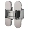 Петля скрытой установки Vela 110*30-2.2-Silver (матовый хром)