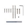 Фиксатор Apecs WC-0206-INOX/201-BLM