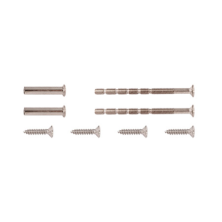 Накладки цилиндровые Apecs DP-C-02-INOX/201-BLM
